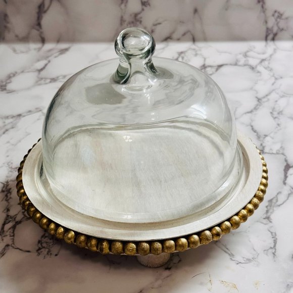 Small dessert plate with dome - Picture 2 of 14